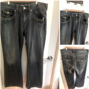 GUESS 36W X 32L RANCHO JEANS